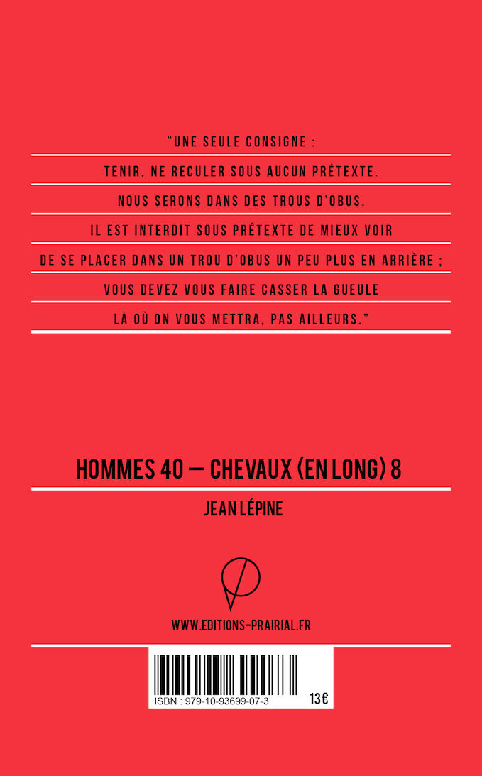 Hommes 40 Chevaux 8, de Jean Lépine