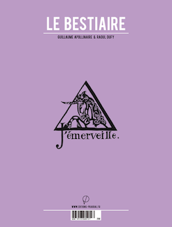 Le Bestiaire, de Guillaume Apollinaire et Raoul Dufy
